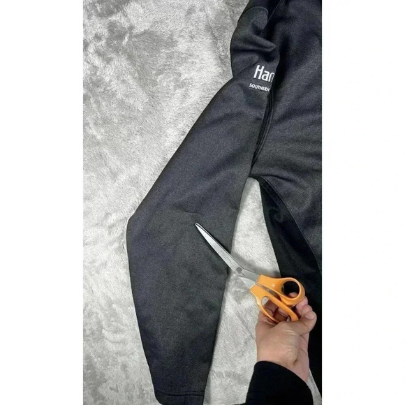 State Farm Insurance Crew Team Zip Up Jacket Size XL Black/Gray Oakley - Picture 9 of 11